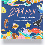 Fish (And A Diver) 300 Piece Cluster Jigsaw Puzzle - Maupetit. Lea 9780857829535