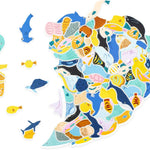 Fish (And A Diver) 300 Piece Cluster Jigsaw Puzzle - Maupetit. Lea 9780857829535_3