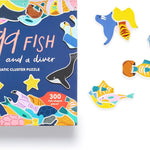 Fish (And A Diver) 300 Piece Cluster Jigsaw Puzzle - Maupetit. Lea 9780857829535_4