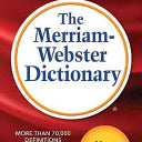 Merriam-Webster Dictionary by Merriam-Webster 9780877792956