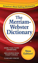 Merriam-Webster Dictionary by Merriam-Webster 9780877792956