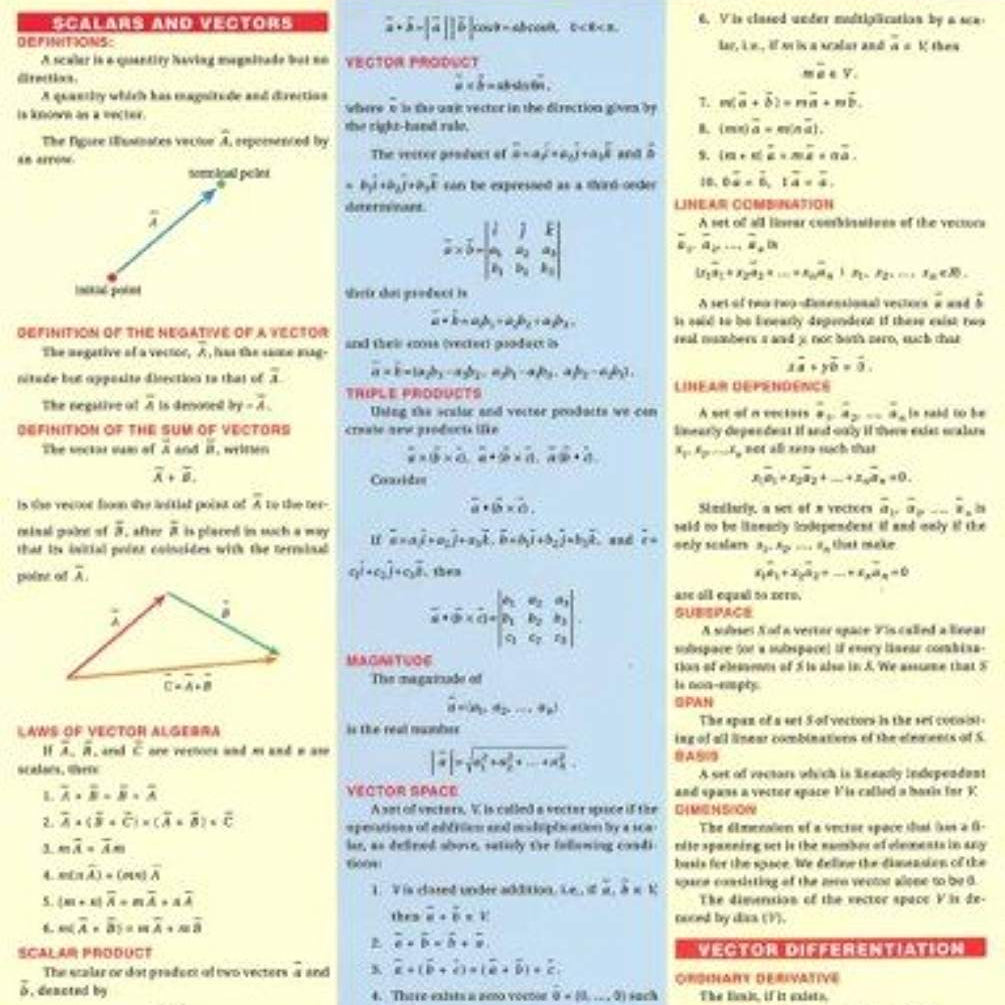 Vectors And Matrices 9780878910717_fa784e0e-44f0-4833-b310-f0de18fa4163