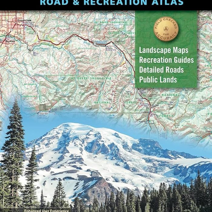 Washington Road & Rec Atlas 9780929591407