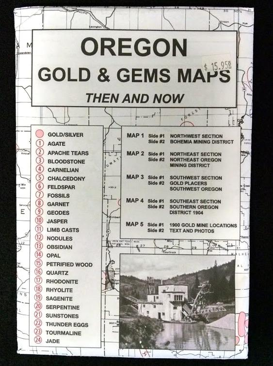Oregon Gold & Gems Maps 9780965755849_6c5487bc-a157-49a3-8adf-6c6cc02c8264