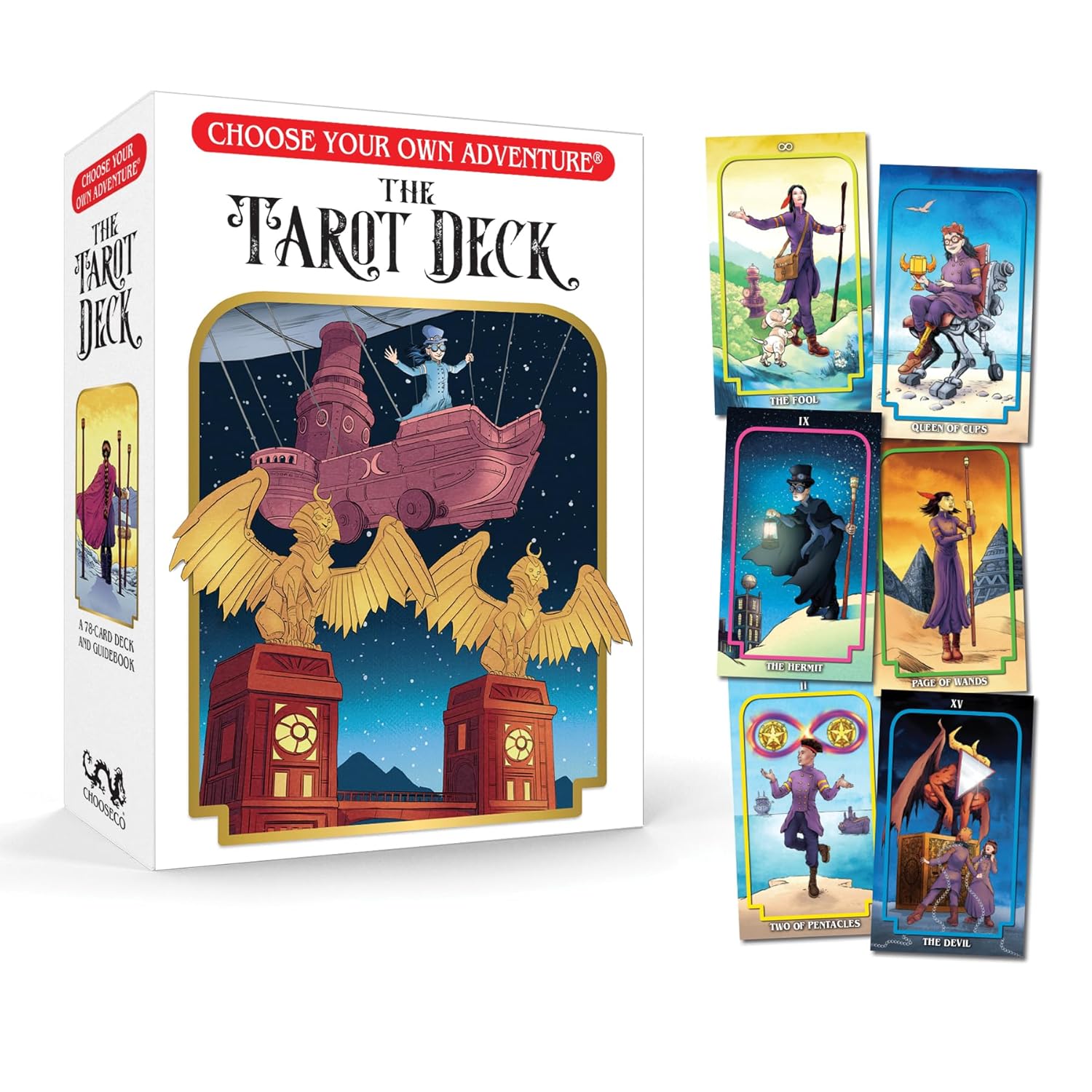 The Choose Your Own Adventure Tarot Deck by Tahir. Rana; Anderson. Brian 9780974535661