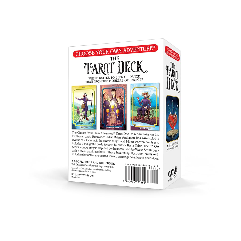 The Choose Your Own Adventure Tarot Deck by Tahir. Rana; Anderson. Brian 9780974535661_1