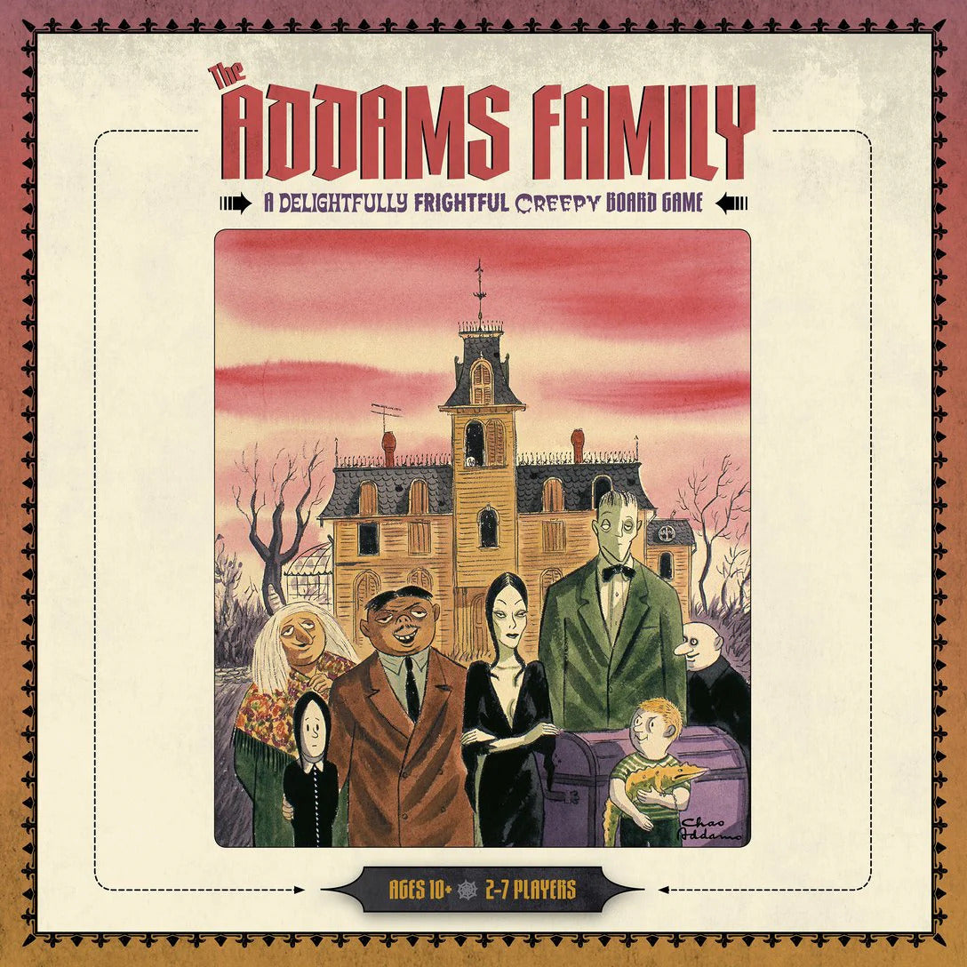The Addams Family: A Delightfully Creepy Board Game - Addams. Charles 9781087500980_1
