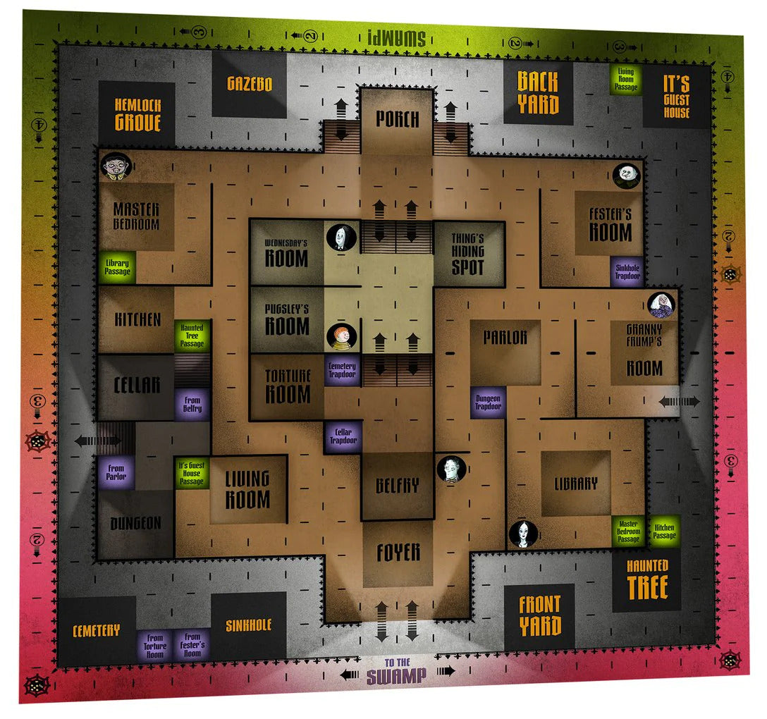 The Addams Family: A Delightfully Creepy Board Game - Addams. Charles 9781087500980_2