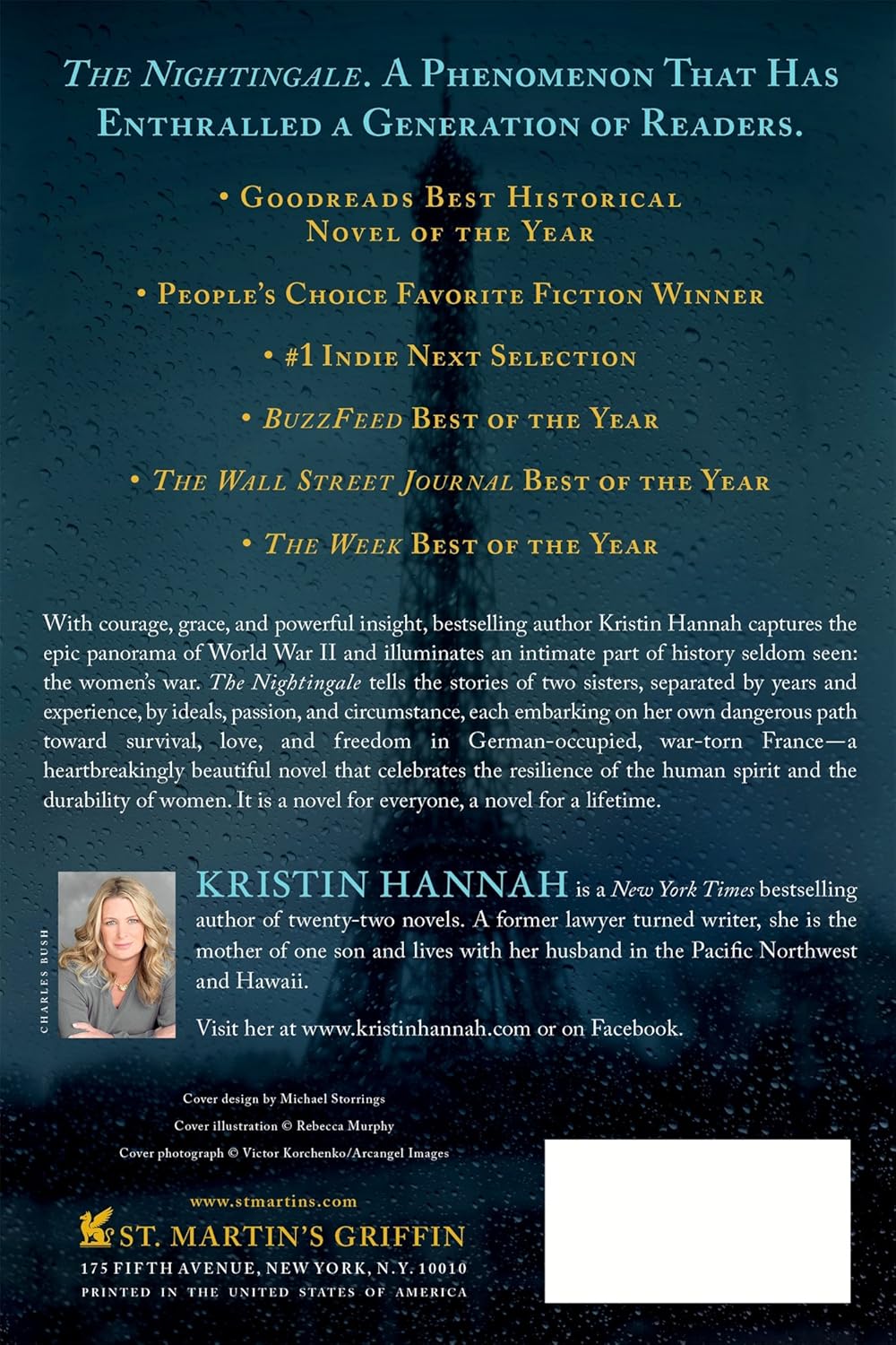 The Nightingale by Hannah. Kristin 9781250080400_1