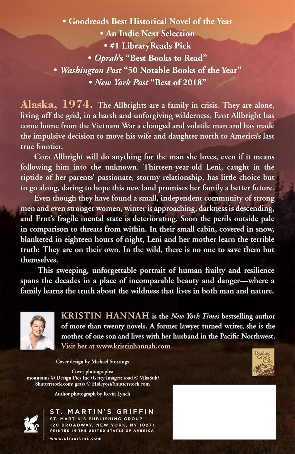 The Great Alone by Hannah. Kristin 9781250229533_1