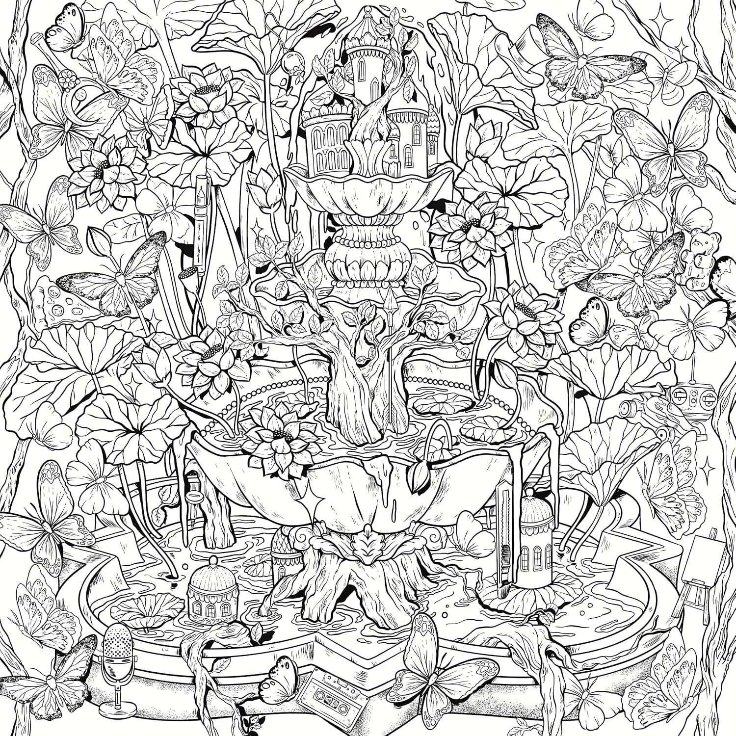 Mythographic Color And Discover: Dream Garden by Attanasio. Fabiana 9781250275400_21