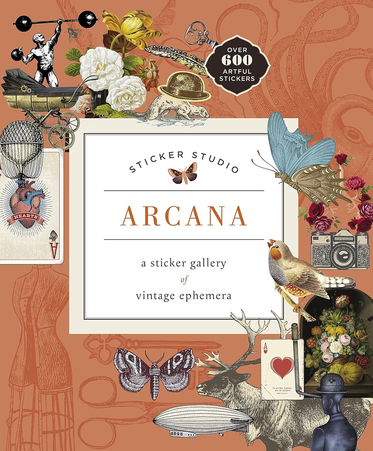Sticker Studio: Arcana: A Sticker Gallery Of Vintage Ephemera by Standish. Chloe 9781250279330