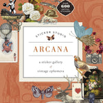 Sticker Studio: Arcana: A Sticker Gallery Of Vintage Ephemera by Standish. Chloe 9781250279330