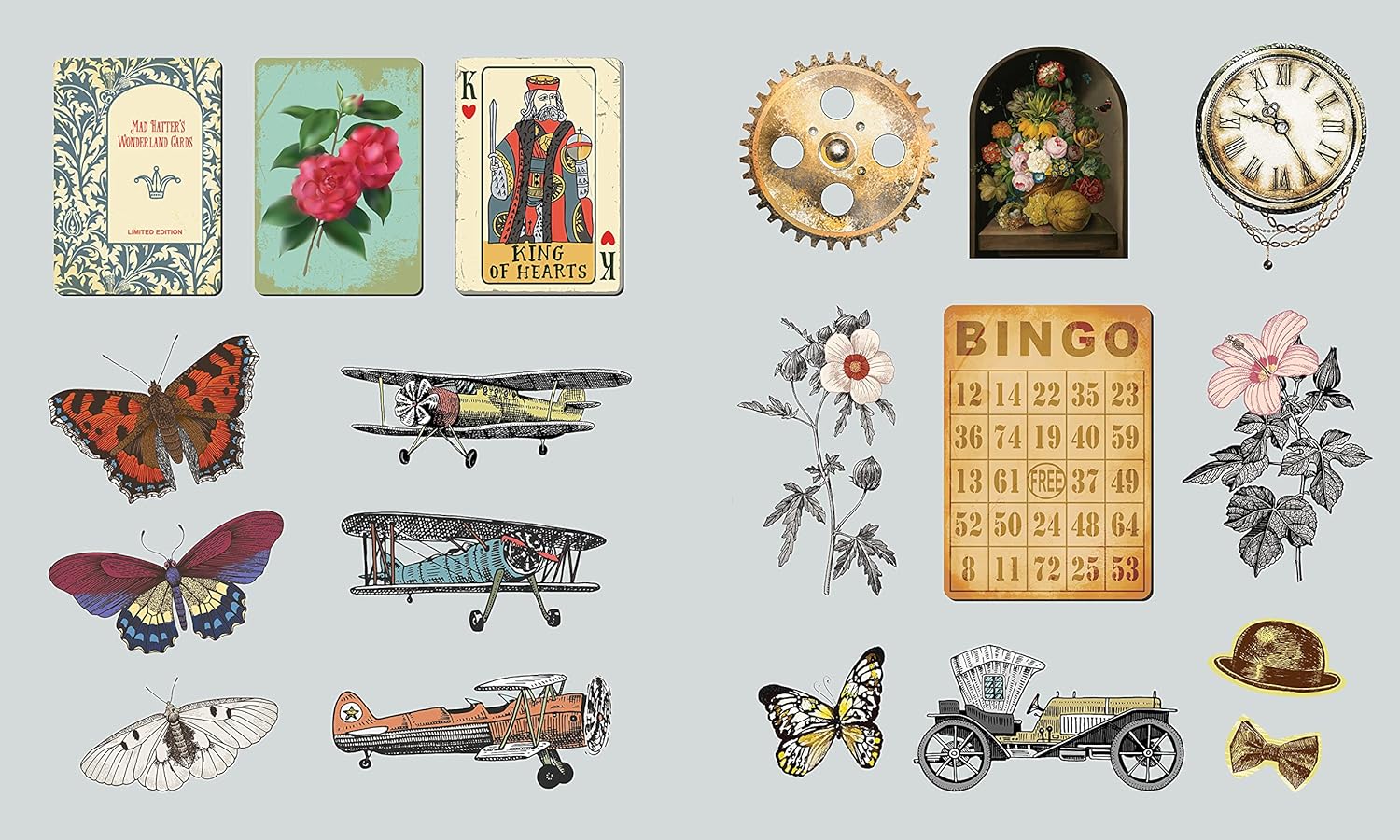 Sticker Studio: Arcana: A Sticker Gallery Of Vintage Ephemera by Standish. Chloe 9781250279330_2