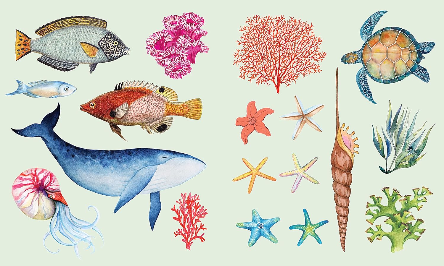 Sticker Studio: Atlantis: A Stucjer Gallery Of The Deep Blue Sea by Standish 9781250279354_3