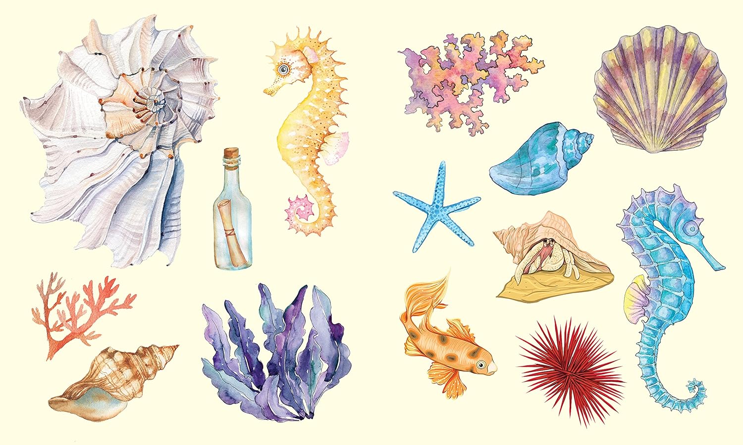 Sticker Studio: Atlantis: A Stucjer Gallery Of The Deep Blue Sea by Standish 9781250279354_5