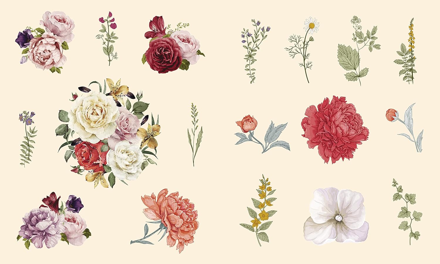 Sticker Studio: Flora: A Sticker Gallery Of Beautiful Blooms by Standish. Chloe 9781250279477_1