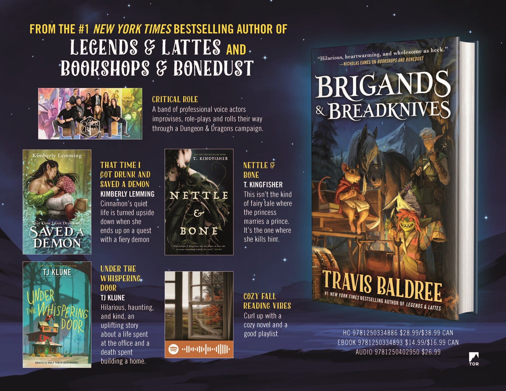Brigands & Breadknives (Legends & Lattes) by Baldree. Travis 9781250334886_1