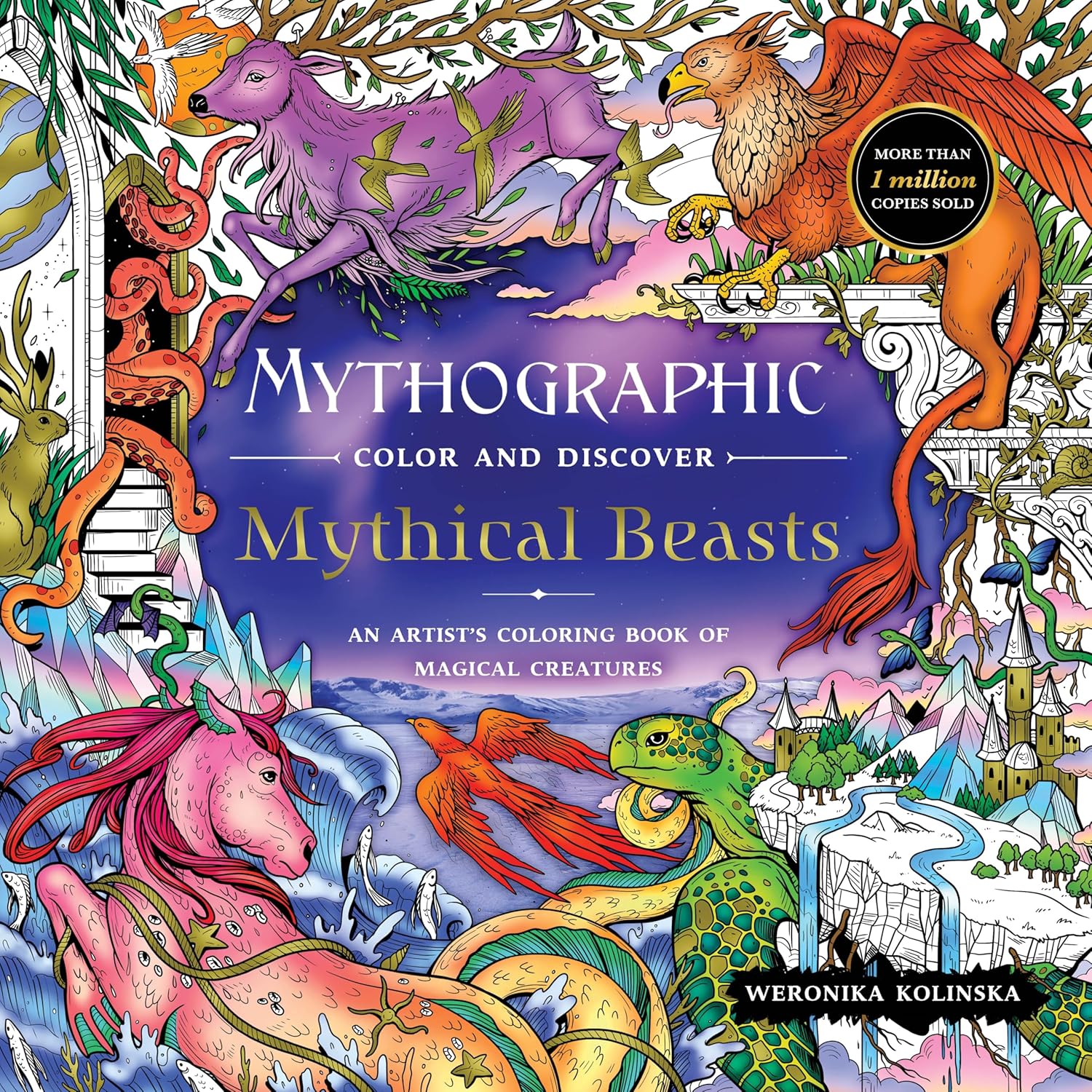 Mythographic Color And Discover: Mythical Beasts by Kolinska. Weronika 9781250335043