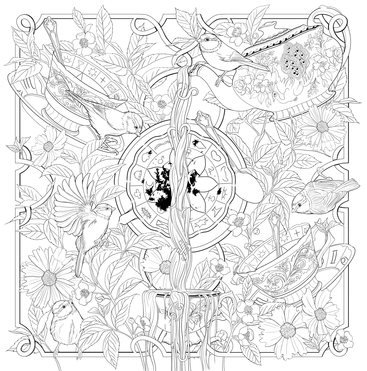 Mythographic Color And Discover: Magick Apothecary by Carroll. Chellie 9781250346933_2