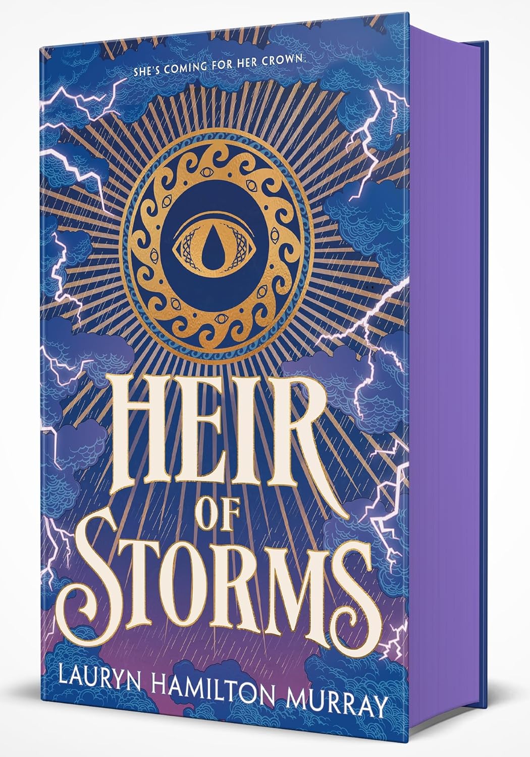 AVAILABLE 06/03/25 HEIR OF STORMS (STORM WEAVER #1) - HAMILTON-MURRAY. LAURYN 9781250348159