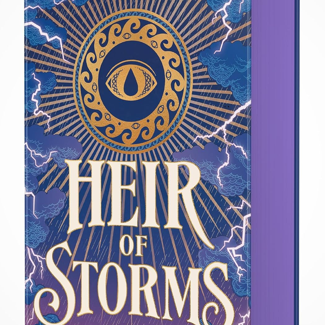 AVAILABLE 06/03/25 HEIR OF STORMS (STORM WEAVER #1) - HAMILTON-MURRAY. LAURYN 9781250348159_1