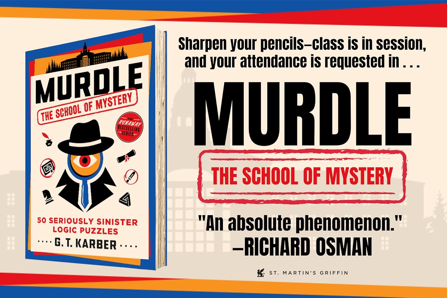 Murdle: The School Of Mystery by Karber. G. T. 9781250350718_2