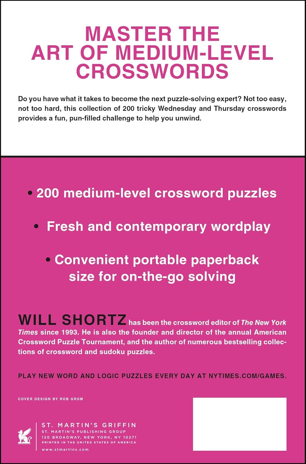 The New York Times Strictly Medium Crossword Puzzles: 200 Medium Puzzles by New 20 9781250352118_1_29f822e8-eaaa-4e44-ba11-4c069846d827