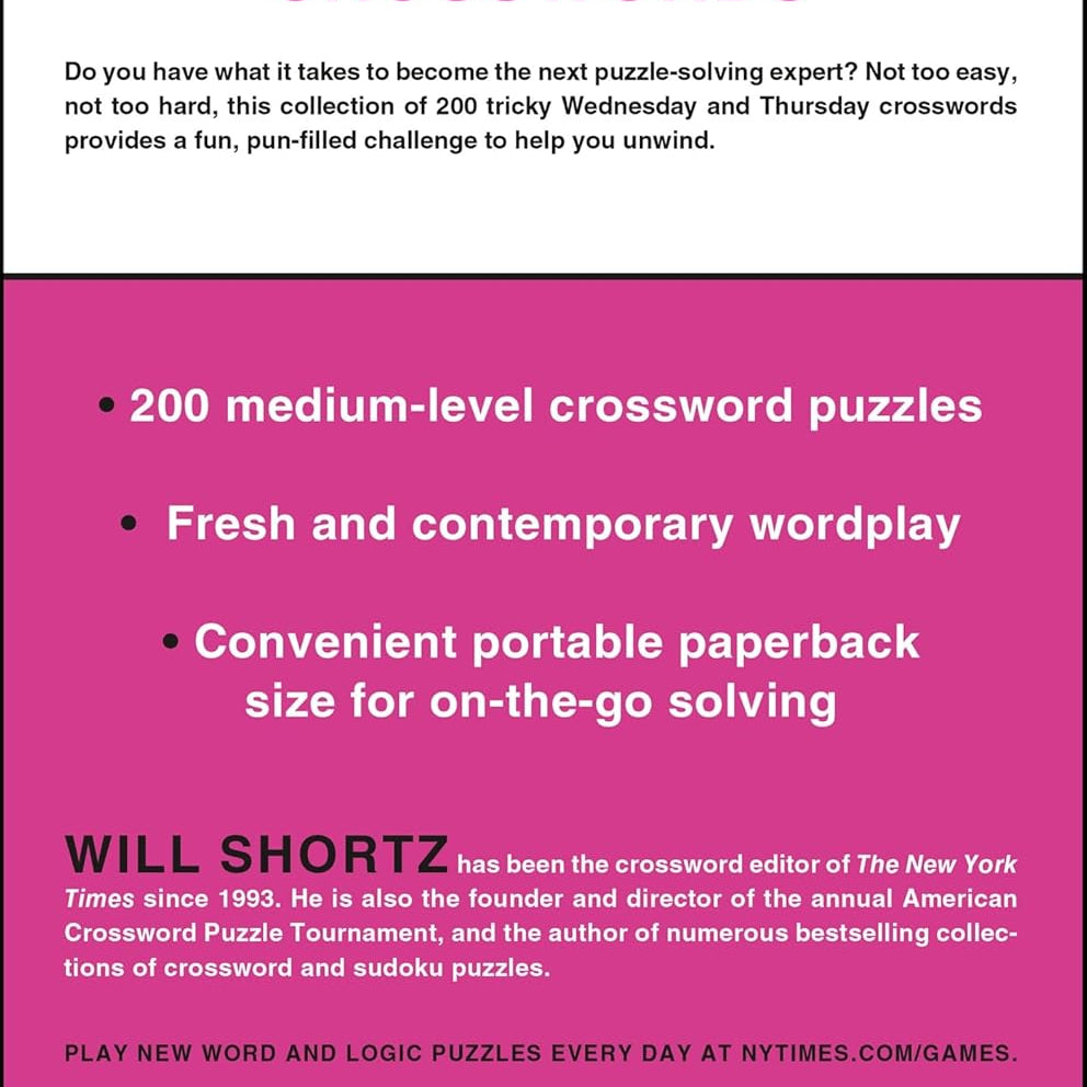 The New York Times Strictly Medium Crossword Puzzles: 200 Medium Puzzles by New 20 9781250352118_1_29f822e8-eaaa-4e44-ba11-4c069846d827
