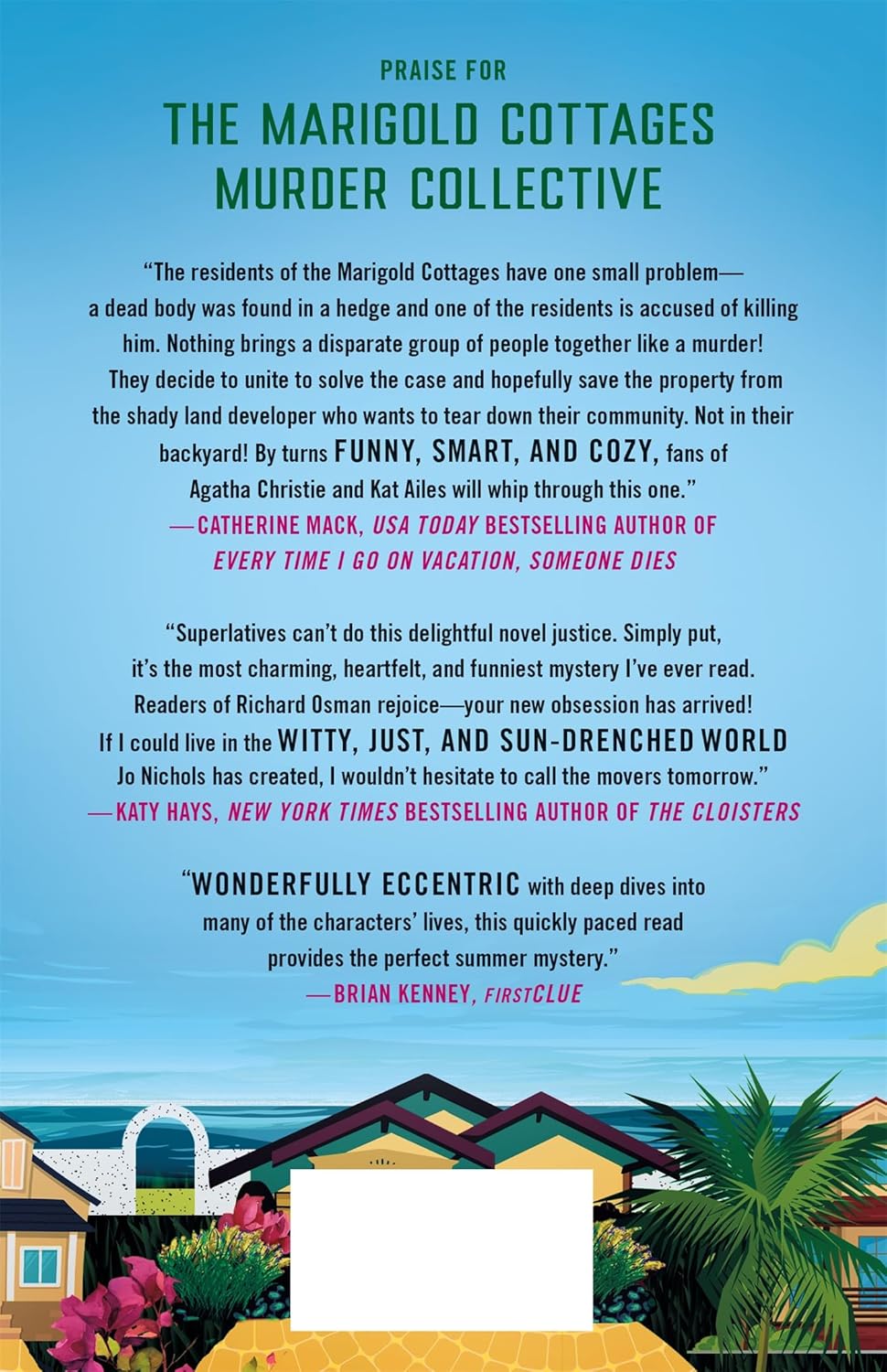 The Marigold Cottages Murder Collective by Nichols. Jo 9781250356543_1