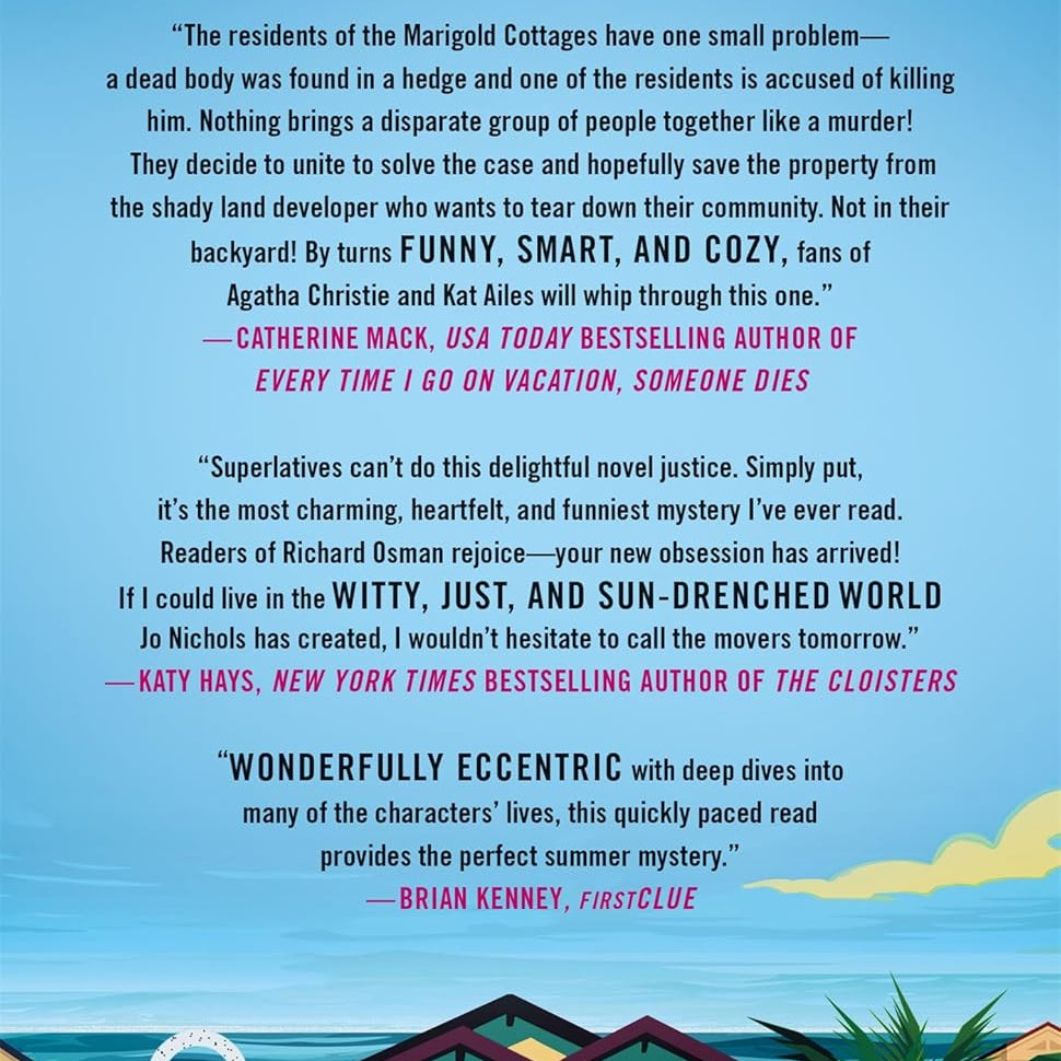 The Marigold Cottages Murder Collective by Nichols. Jo 9781250356543_1
