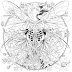 Mythogoria: Fairy Nightmares: A Demon Fae Coloring Book by Carroll. Chellie 9781250373250_3