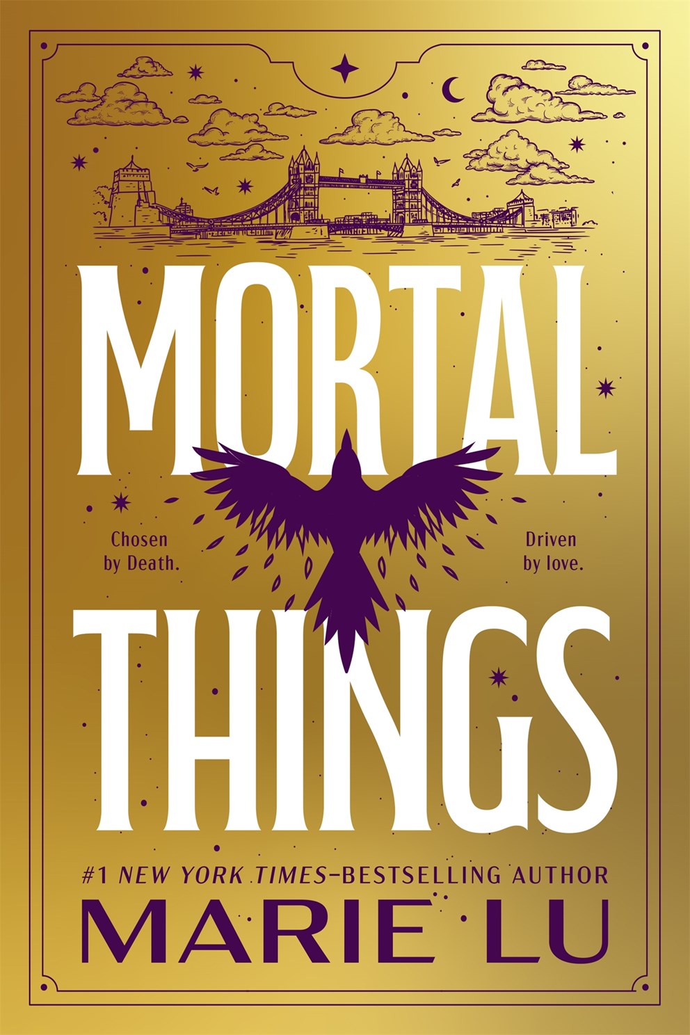 Available 10/27/26 Mortal Things by Lu. Marie 20 9781250381590