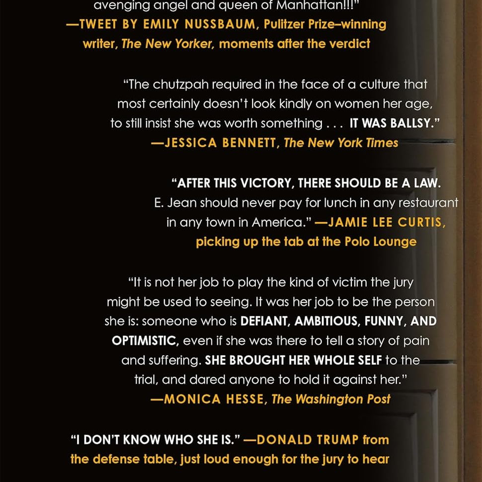 Not My Type: One Woman Vs. A President by Carroll. E Jean 9781250381682_1