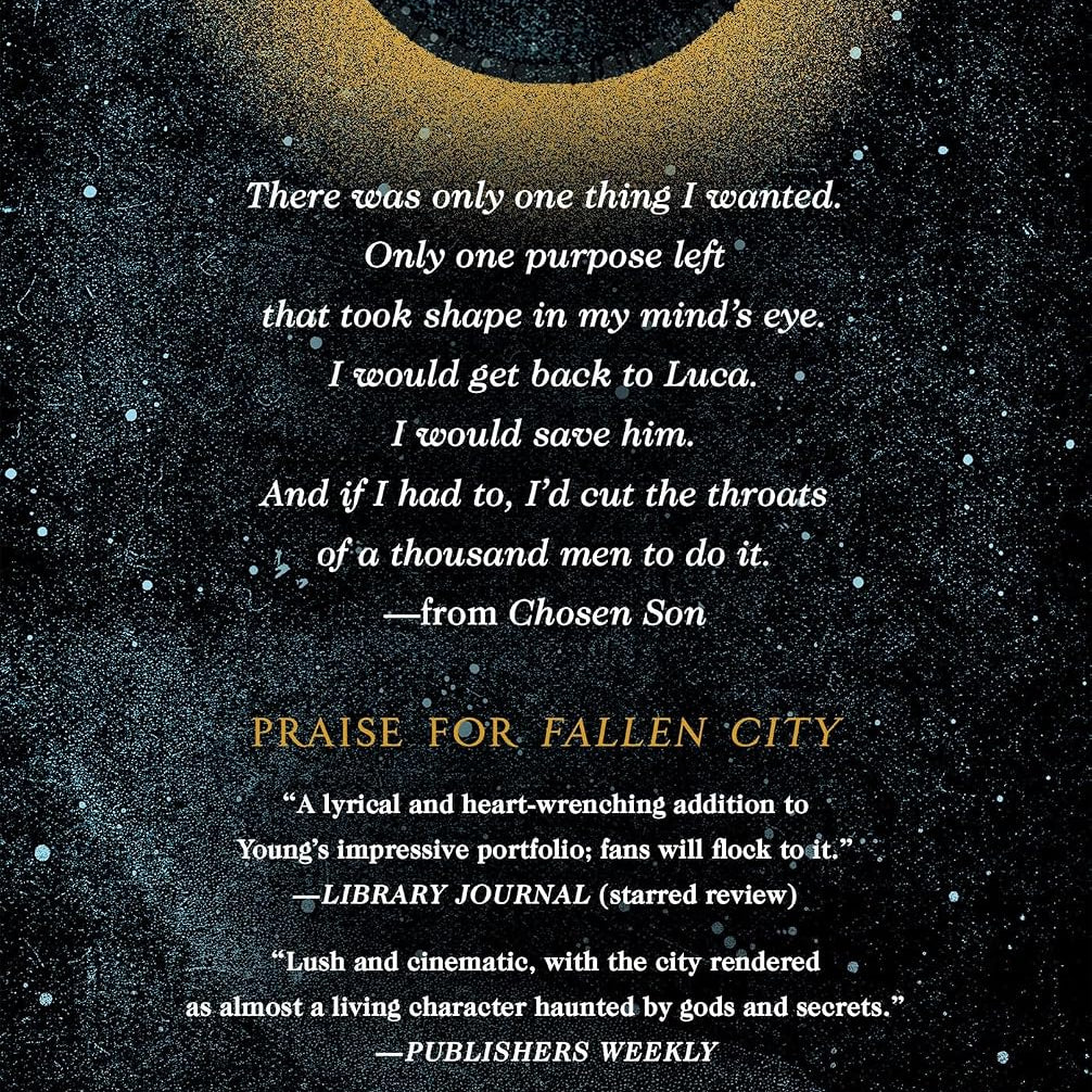 Pre-Order (Available 12/15/26) Chosen Son (Fallen City #2) by Young. Adrienne 20 9781250794222_1