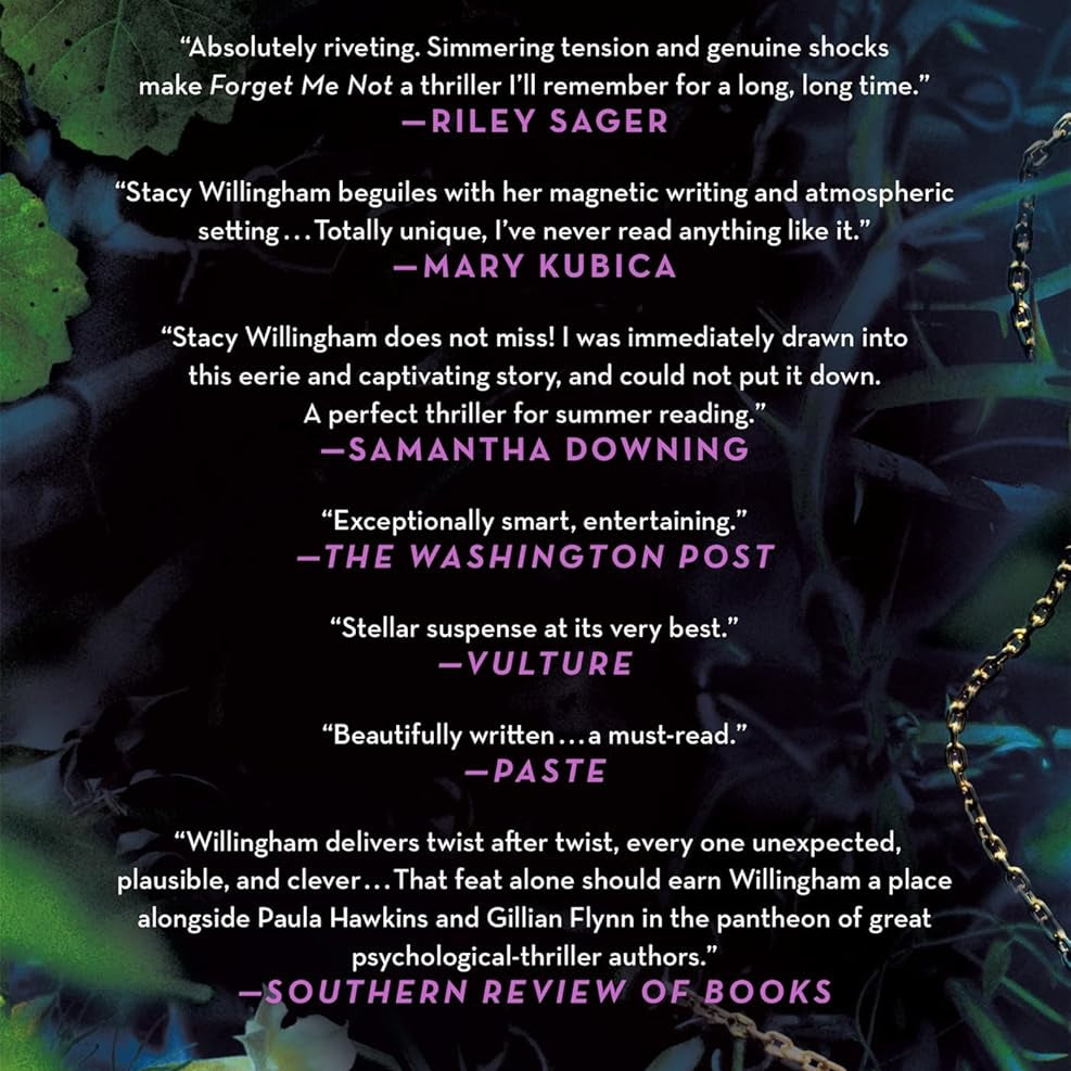 Forget Me Not: A Novel by Willingham. Stacy 9781250887979_1