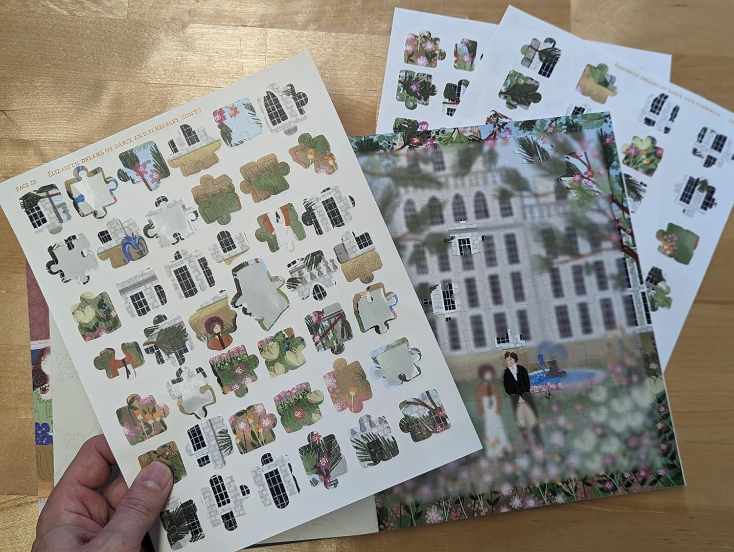 Sticker Jigsaw: Pride And Prejudice by Austen. Jane 9781250908322_5