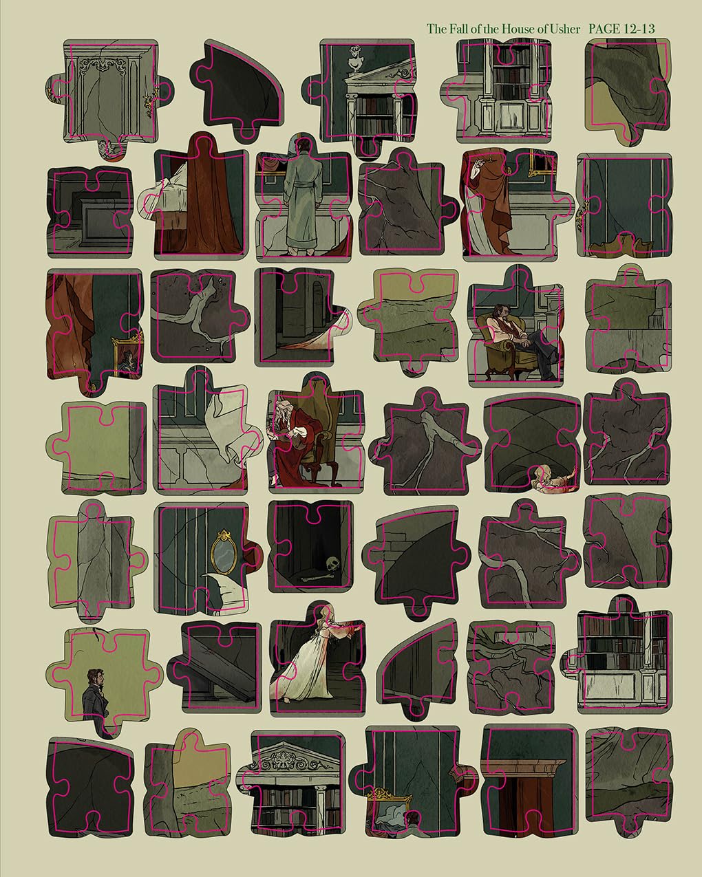 Sticker Jigsaw: The Edgar Allen Poe Collection 9781250908346_5