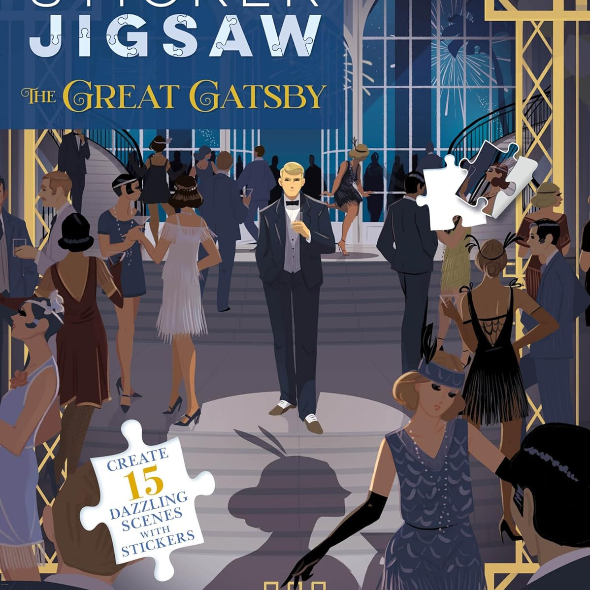 Sticker Jigsaw: The Great Gatsby by Forichon. Matthieu 9781250908353