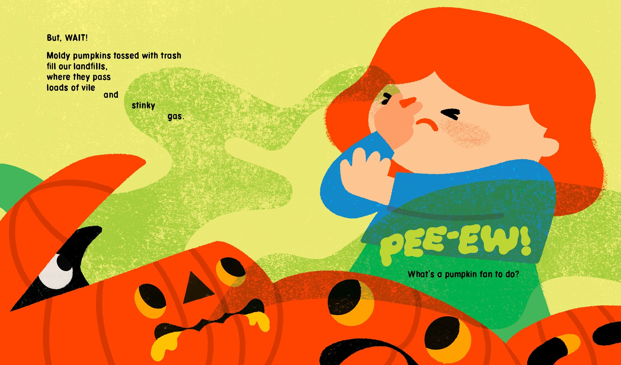 Available 08/25/26 Pumpkin Smash! by Schaub. Michelle, Illustrated by Alexander. Rilla 20 9781324083085_4