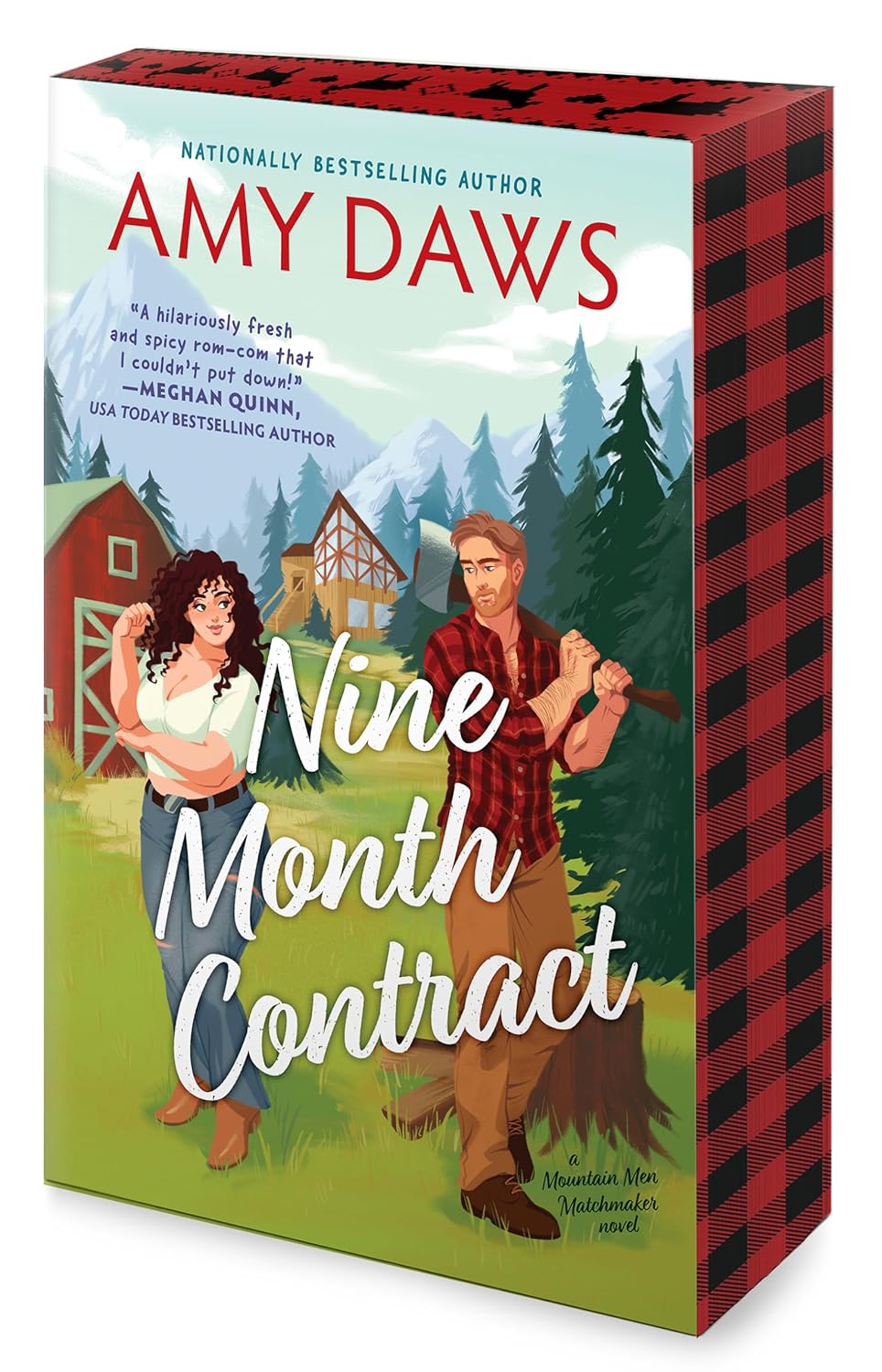 NINE MONTH CONTRACT (MOUNTAIN MEN MATCHMAKER #1) - DAWS. AMY 9781335425881_1