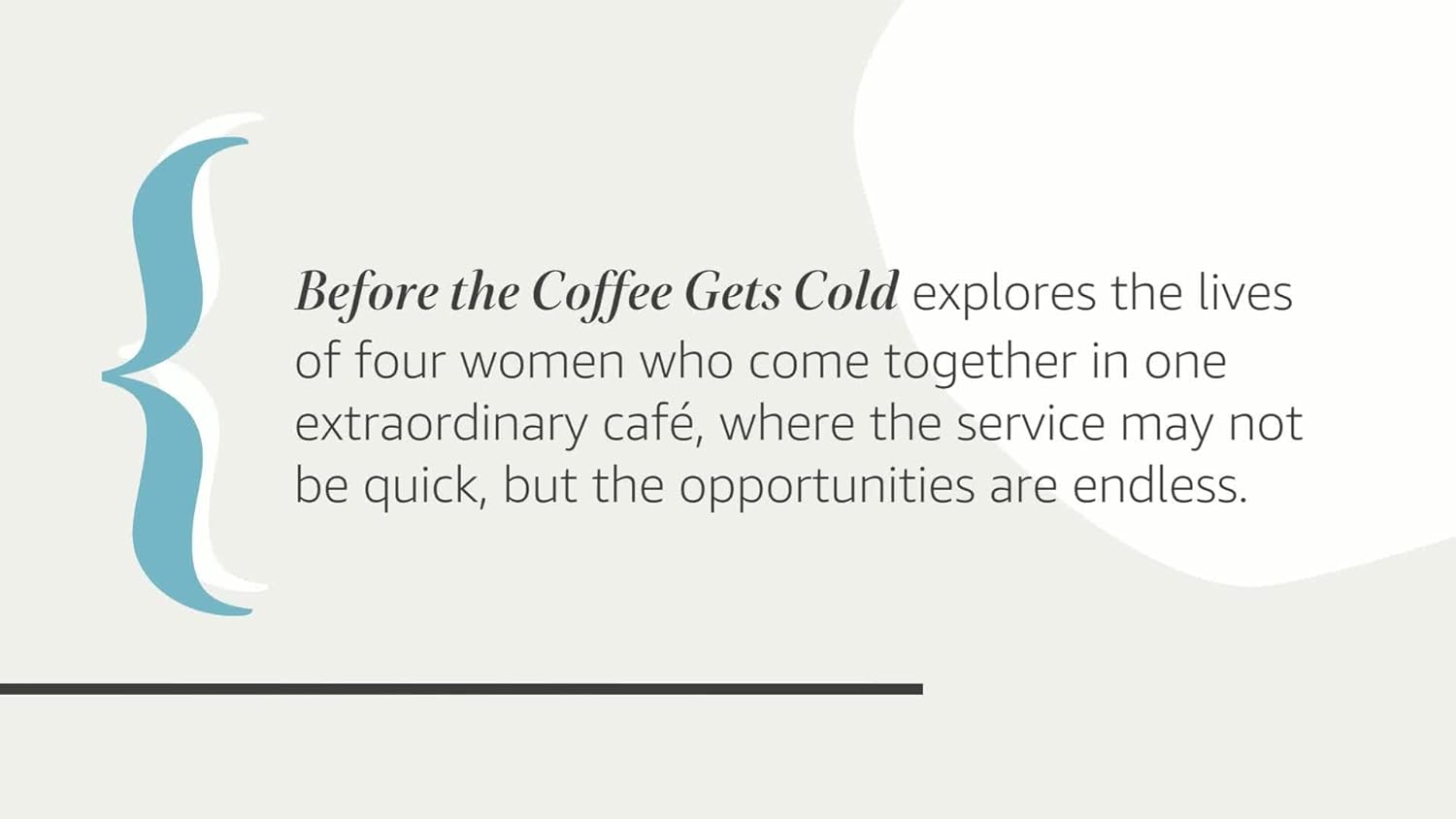 Before The Coffee Gets Cold (Original) by Kawaguchi. Toshikazu 9781335430991_1
