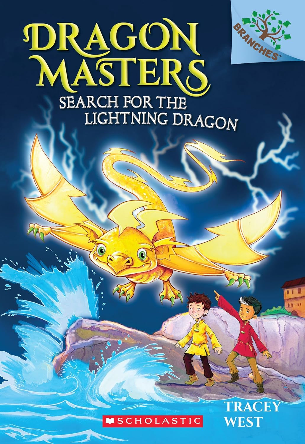 SEARCH FOR THE LIGHTENING DRAG (DRAGON MASTERS #7) - WEST. TRACEY; JONES. DAMIEN 9781338042887