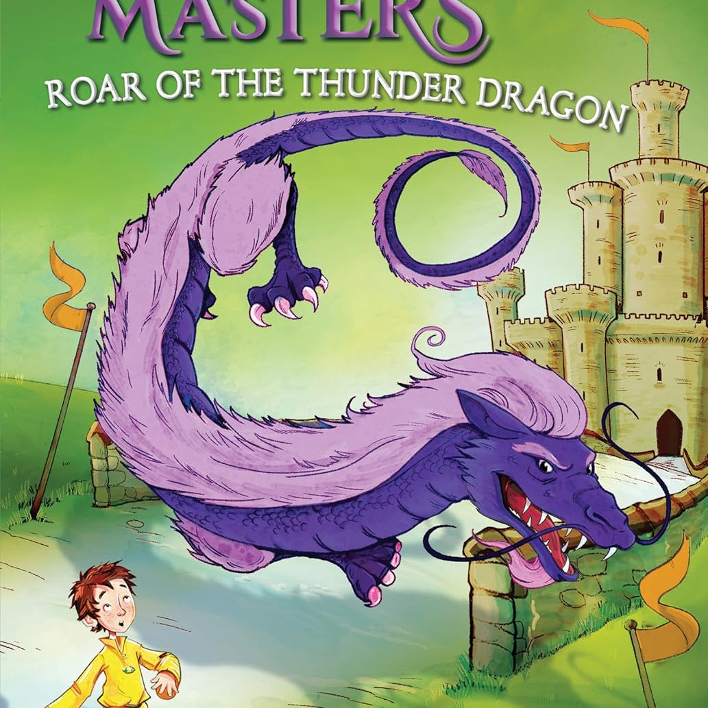 ROAR OF THE THUNDER DRAGON (DRAGON MASTERS #8) - WEST. TRACEY; JONES. DAMIEN 9781338042924