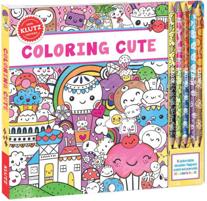 Coloring Cute by Klutz 9781338103984_1371fa88-f423-4aca-bd6a-5503a101f3ba