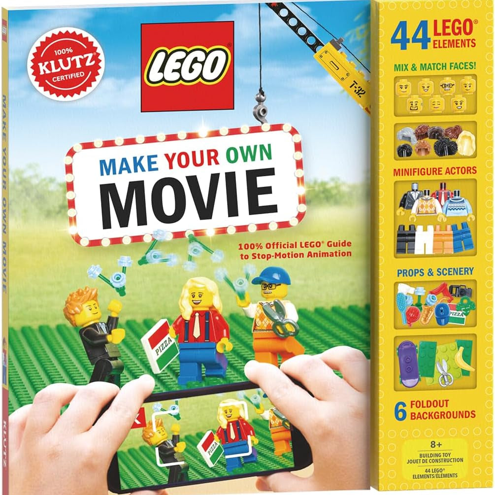Lego Make Your Own Movie by Klutz 9781338137200_5eb47757-5927-4e62-8105-c6b202a03bd0