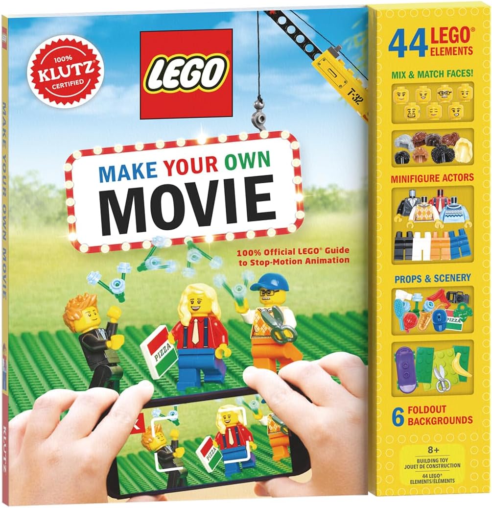 Lego Make Your Own Movie by Klutz 9781338137200_5eb47757-5927-4e62-8105-c6b202a03bd0