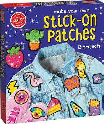 Make Your Own Stick-On Patches by Klutz 9781338210217_c45be176-86eb-4f59-8605-a5f8103c2043