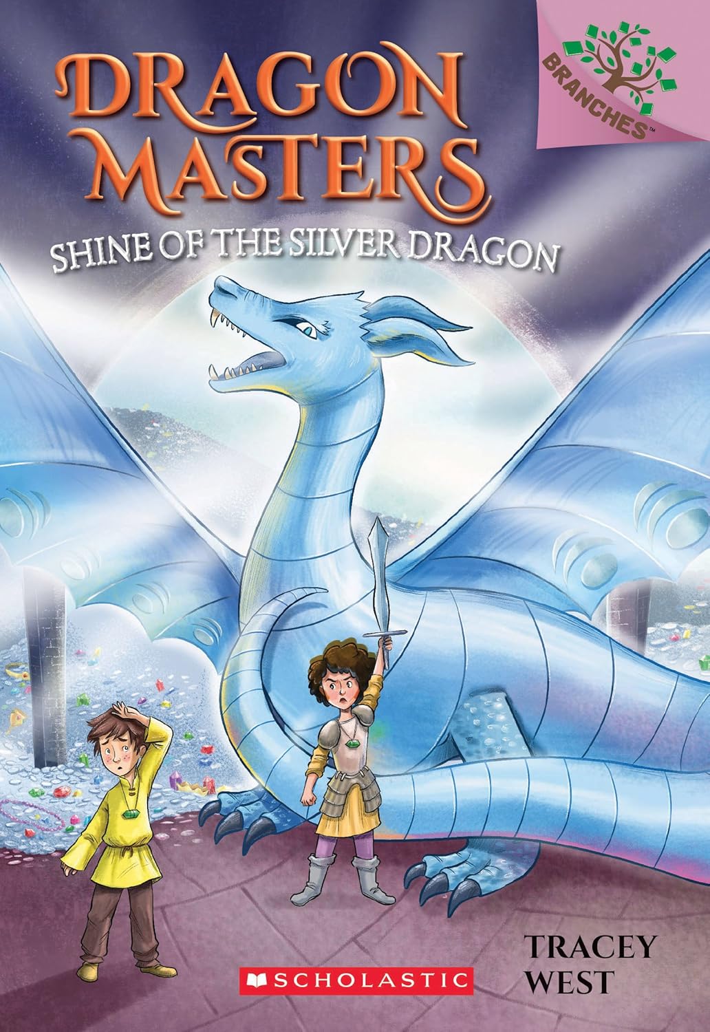 SHINE OF THE SILVER DRAGON (DRAGON MASTERS #11) - WEST. TRACEY; DE POLONIA. NINA 9781338263657