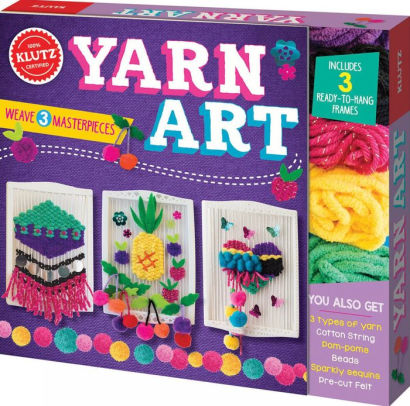 Yarn Art by Klutz 9781338271188_db6c11e4-0e20-4a19-a174-36c734a9f6c5